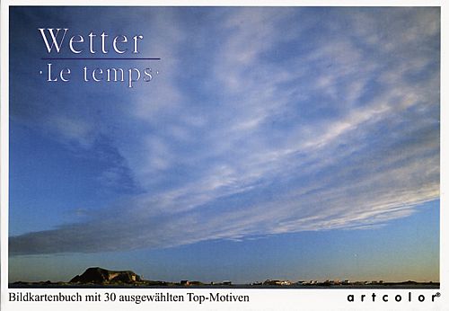Postkartenbuch Wetter